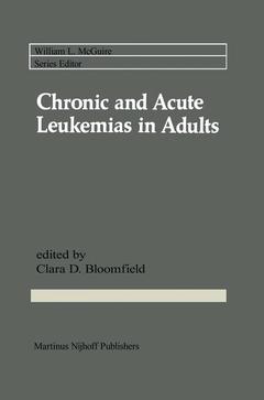 Couverture de l’ouvrage Chronic and Acute Leukemias in Adults