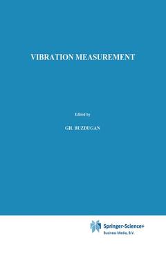 Couverture de l’ouvrage Vibration measurement