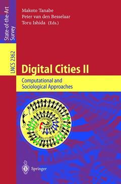 Couverture de l’ouvrage Digital Cities II: Computational and Sociological Approaches