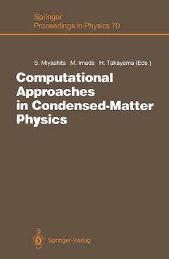 Couverture de l’ouvrage Computational Approaches in Condensed-Matter Physics
