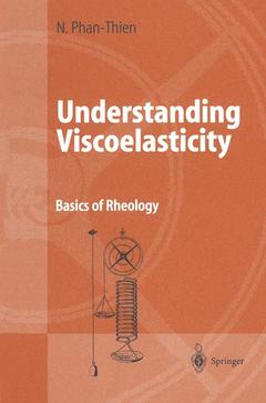 Couverture de l’ouvrage Understanding Viscoelasticity