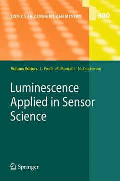 Couverture de l’ouvrage Luminescence Applied in Sensor Science