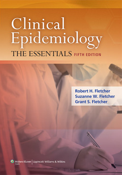 Couverture de l’ouvrage Clinical Epidemiology 
