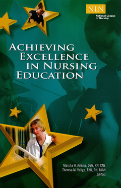 Couverture de l’ouvrage Achieving Excellence in Nursing Education