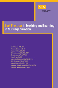 Couverture de l’ouvrage Best Practices in Teaching and Learning in Nursing Education