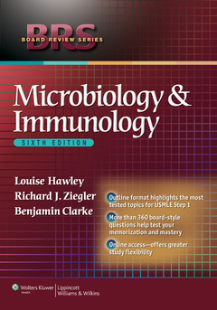 Couverture de l’ouvrage BRS Microbiology and Immunology 