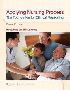 Couverture de l’ouvrage Applying Nursing Process