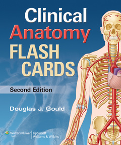 Couverture de l’ouvrage Moore's Clinical Anatomy Flash Cards