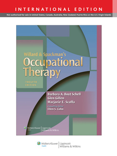 Couverture de l’ouvrage Willard and Spackman's Occupational Therapy