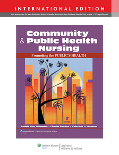 Couverture de l’ouvrage Community & Public Health Nursing: Promoting the Public's Health