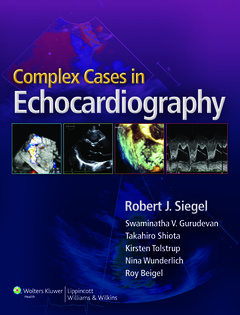 Couverture de l’ouvrage Complex Cases in Echocardiography