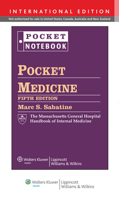 Couverture de l’ouvrage Pocket Medicine 