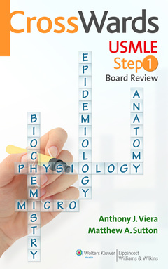 Cover of the book CrossWards USMLE Step 1 Board Review, 1e