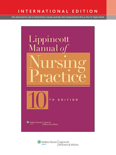 Couverture de l’ouvrage Lippincott Manual of Nursing Practice