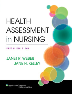 Couverture de l’ouvrage Health Assessment in Nursing 