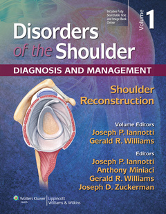 Couverture de l’ouvrage Disorders of the Shoulder: Reconstruction