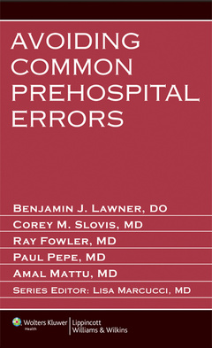 Couverture de l’ouvrage Avoiding Common Prehospital Errors