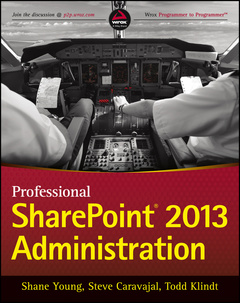Couverture de l’ouvrage Professional SharePoint 2013 Administration