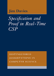 Couverture de l’ouvrage Specification and Proof in Real Time CSP