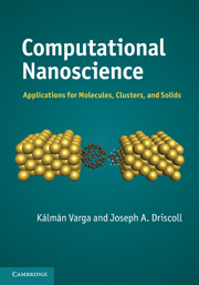 Couverture de l’ouvrage Computational Nanoscience