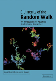Couverture de l’ouvrage Elements of the Random Walk
