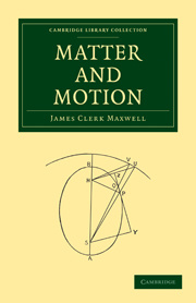 Couverture de l’ouvrage Matter and Motion