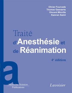 Couverture de l’ouvrage Traité d'Anesthésie et de Réanimation