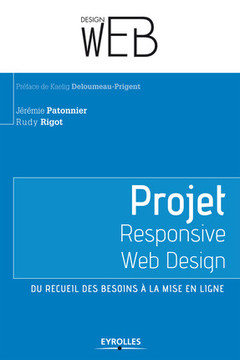 Couverture de l’ouvrage Projet Responsive Web Design