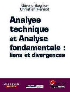 Cover of the book Analyse technique et analyse fondamentale 