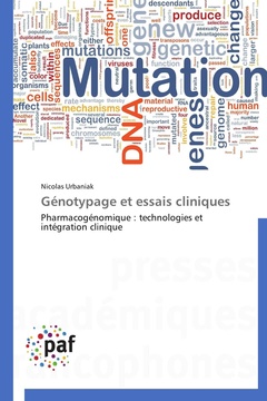 Cover of the book Génotypage et essais cliniques