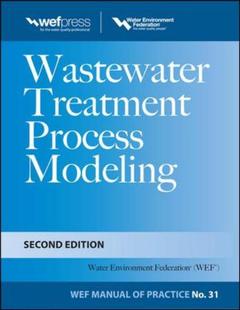 Couverture de l’ouvrage Wastewater Treatment Process Modeling MOP31
