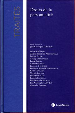 Cover of the book traite les droits de la personnalite