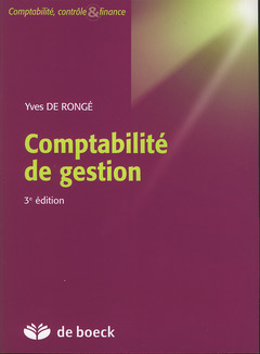 Cover of the book Comptabilité de gestion