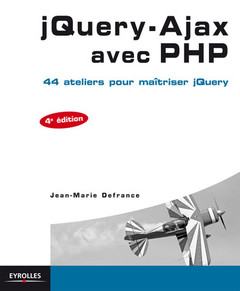Couverture de l’ouvrage jQuery-Ajax avec PHP