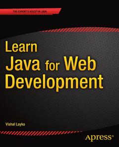 Cover of the book Learn Java for Web Development