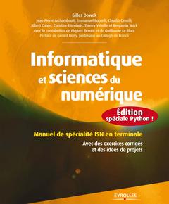 Couverture de l’ouvrage Informatique et sciences du numérique - Édition spéciale Python !
