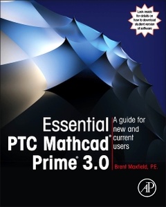 Couverture de l’ouvrage Essential PTC® Mathcad Prime® 3.0