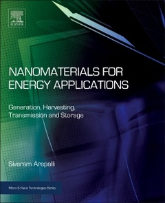 Couverture de l’ouvrage Nanomaterials for Energy 