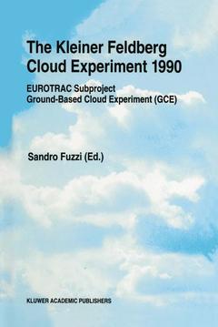 Couverture de l’ouvrage The Kleiner Feldberg Cloud Experiment 1990