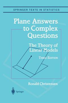 Couverture de l’ouvrage Plane Answers to Complex Questions