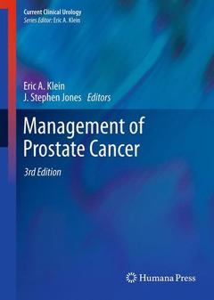 Couverture de l’ouvrage Management of Prostate Cancer