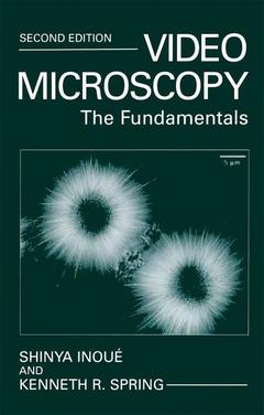 Couverture de l’ouvrage Video Microscopy