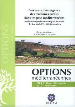 Cover of the book Processus d'émergence des territoires ruraux dans les pays méditerranéens. 