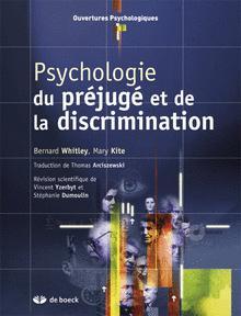 Cover of the book Psychologie des préjugés et de la discrimination