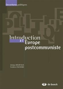 Couverture de l’ouvrage Introduction à l’Europe postcommuniste