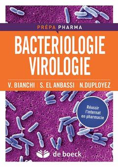 Couverture de l’ouvrage Bactériologie - Virologie