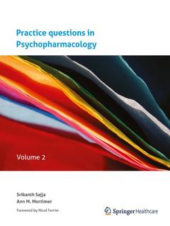 Cover of the book Practice questions in Psychopharmacology