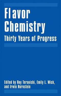 Couverture de l’ouvrage Flavor Chemistry