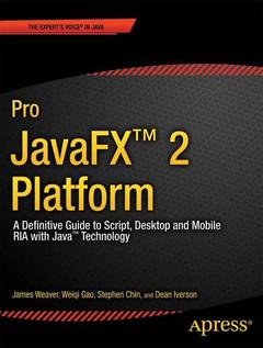 Couverture de l’ouvrage Pro JavaFX 2