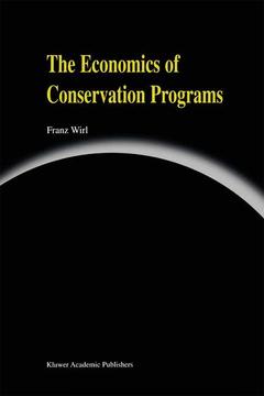 Couverture de l’ouvrage The Economics of Conservation Programs